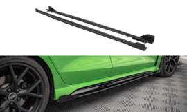 Maxton Design STREET PRO SIDESKIRTS DIFFUSERS + FLAPS AUDI RS3 SEDAN 8Y