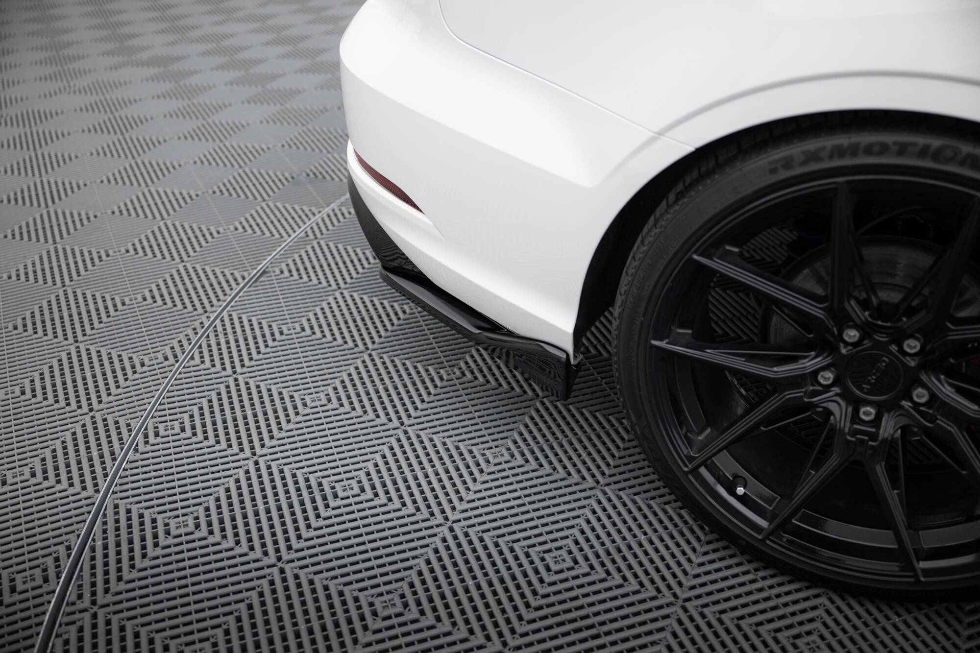Maxton Design Achterzijde splitters V.2 Audi A3 Sedan 8V Facelift