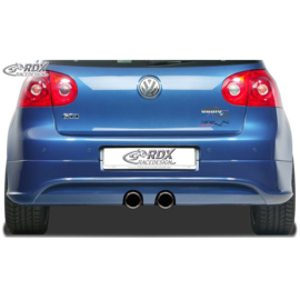 Achterskirt passend voor Volkswagen Golf V R32 Hatchback 3/5-deurs 2003-2008 (R32 uitlaat) excl. Variant/Plus (ABS)