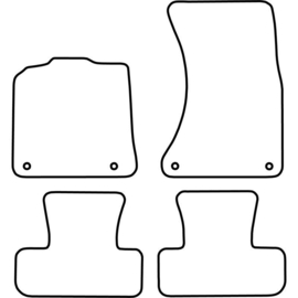 Automatten passend voor Audi Q5 2008-2016