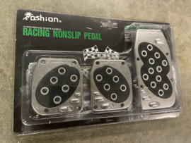 Fashion Pedal Set Black/Silver Universeel