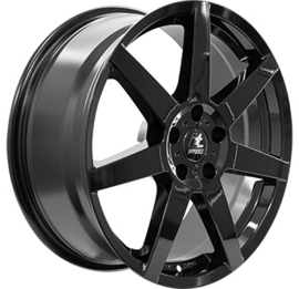 IT WHEELS EMILY 18inch 7,5j 5/112 ET35  Naaf 66,5mm Zwart Glans