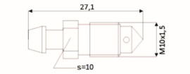 Ontluchtingsnippel M10