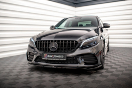 Maxton Design Set Splitters Mercedes-Benz C AMG-Line Sedan/Estate W205 Facelift/S205 Facelift