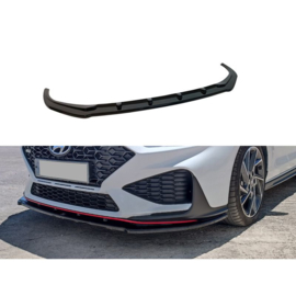 Voorspoiler passend voor Hyundai i30 III N/N-Line Hatchback/Fastback Facelift 2020- (ABS Glanzend zwart)