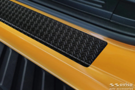 Avisa Aluminium Instaplijsten passend voor Ford Ranger VI 2022- & Volkswagen Amarok II 2023- 'Riffled Plate' - 4-delig - Zwart
