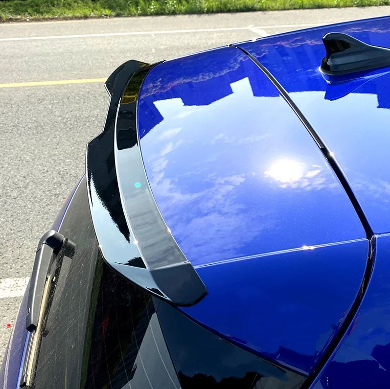 AutoStyle Dakspoiler (Spoiler Cap) passend voor Volkswagen Golf VIII HB 3/5-deurs 2020- excl. GTi/GTD/GTE/R/R-Line (ABS Glanzend zwart)