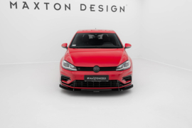 Maxton Design Hybride Front Racing Splitter VW Golf 7 R / R-Line Facelift