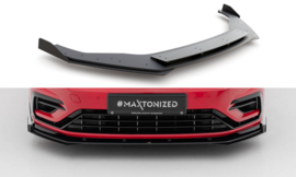 Maxton Design Racing Duurzaamheid Frontsplitter + Flaps Volkswagen Golf R / R-Line Mk7 Facelift