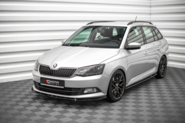 Maxton Design SIDESKIRTS DIFFUSERS SKODA FABIA MK3 Gloss Black