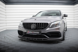 Maxton Design Street Pro Frontsplitter Mercedes-AMG C63 Sedan / Estate W205 Facelift