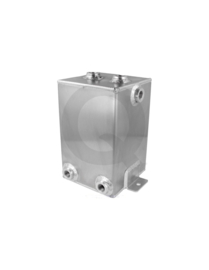 Aluminium benzine catchtank 3 Liter