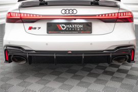 Maxton Design Rear Valance Audi RS6 C8 / RS7 C8 (Version with towbar)