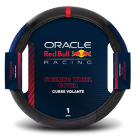 Red Bull Oracle Universele stuurwielhoes - Type 02 - Zwart/Rood/Blauw