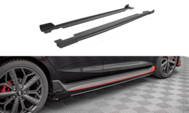 Maxton Design Street Pro Zijskirts Diffusers + Flaps Hyundai I20 N Mk3