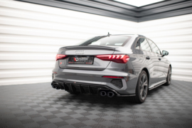 Maxton Design ACHTERPANEEL + UITLAATEINDEN IMITATIE AUDI A3 S-LINE SEDAN 8Y