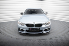 Maxton Design FRONT SPLITTER V.1 voor BMW 4 Coupé / Gran Coupé / Cabrio M-Pack F32 / F36 / F33