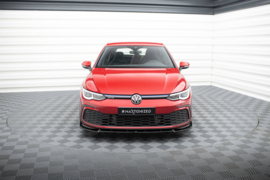 Maxton Design Frontsplitter V.3 + kleppen Volkswagen Golf GTI / GTE / GTD / R-Line Mk8