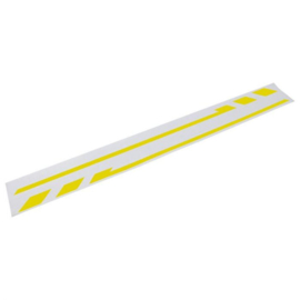 Foliatec PIN-Striping voor spiegelkappen geel - Breedte = 1,3cm: 2x 35,5cm
