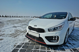 Maxton Design FRONTSPLITTER V.1 KIA CEE'D / PRO CEE'D GT MK2