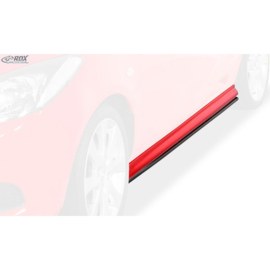 Sideskirts passend voor Mazda 2 (DE) 2007-2014 'Edition' (ABS)