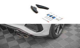 Maxton Design ACHTERZIJSPLITTERS V.2 AUDI S3 SPORTBACK 8Y Gloss Black