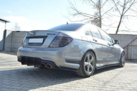 Maxton Design Achterdiffuser V.1 Mercedes C W204 AMG-Line (facelift)