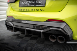 Maxton Design Carbon Fiber Achter Diffuser V.1 + Milltek Sport Uitlaat BMW 1 F40 M135i