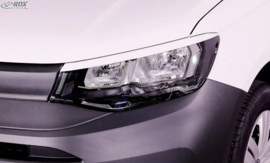Koplampspoilers passend voor Volkswagen Caddy V 2020- (ABS)