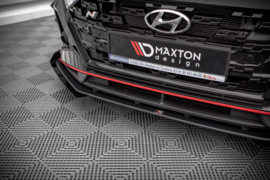 Maxton Design Street Pro Frontsplitter V.1 + kleppen Hyundai I20 N Mk3