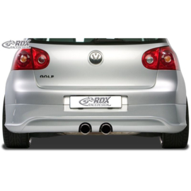 Achterskirt passend voor Volkswagen Golf V R32 Hatchback 3/5-deurs 2003-2008 (R32 uitlaat) excl. Variant/Plus (ABS)