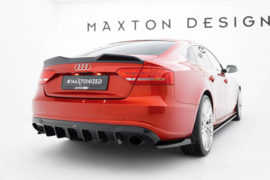Maxton Design Achterspoiler Audi A5 S-Line Sportback 8T (uitvoering met enkele uitlaatpijpen aan beide zijden)