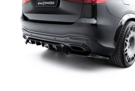Maxton Design Arriere Splitter (Avec Une Barre Verticale) V.1 Mercedes-Benz GLS AMG-Line X167 Facelift