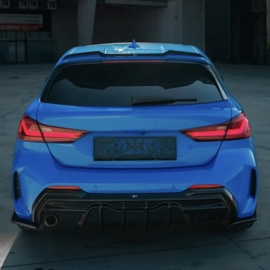Oneway Dakspoiler (Cap) passend voor BMW 1-Serie F40 M-Pack/M135i 2019- - Glanzend zwart