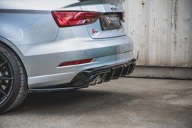Maxton Design ACHTERZIJSPLITTERS V.2 AUDI S3 SEDAN 8V FACELIFT