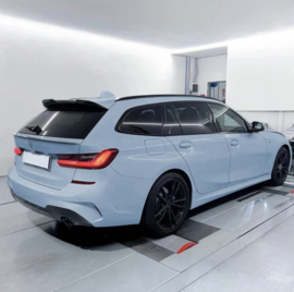 AutoStyle Dakspoiler (Spoiler Cap) passend voor BMW 3-Serie G21 Touring 2019- (ABS Glanzend zwart)