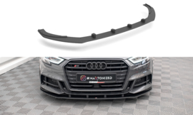 Maxton Design STREET PRO VOORSPLITTER AUDI S3 / A3 S-LINE SPORTBACK 8V FACELIFT