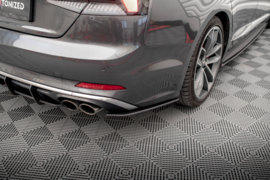 Maxton Design Street Pro Achterzijde Splitters Audi S5 Sportback F5
