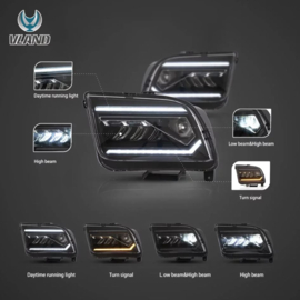 VLAND LED-koplampen voor Ford Mustang 2005-2009