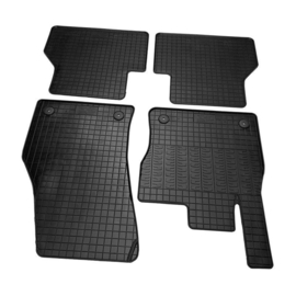 Rubber matten passend voor Volkswagen Caddy V MPV 2020- (4-delig + montagesysteem)