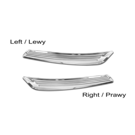 RVS Instaplijsten passend voor Mercedes C-Klasse W205 2014-2019 & FL 2019- 2-delig (achterdeuren)