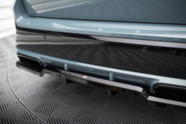 Maxton Design Achtersplitter (met verticale stangen) BMW X1 M-Pack U11