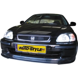 Voorspoiler passend voor Honda Civic 1996-1999 'Mugen Look' (ABS)