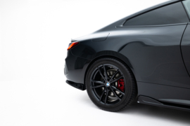 Maxton Design Achterzijde splitters V.8 BMW 4 M-Pack G22 / G23 / G22 Facelift / G23 Facelift