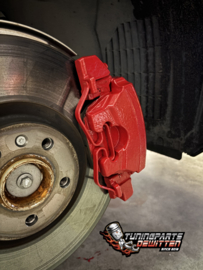 🤙🤙Deze Volvo S60 B5 zijn Remklauwen voorzien van Racing Rosso Kleur🤙🤙