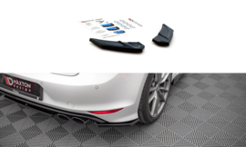 Maxton Design Achterzijde splitters V.3 Volkswagen Golf R Mk7