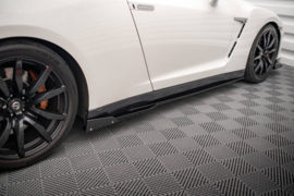 Maxton Design Zijskirts Diffusers + Flaps Nissan GTR R35 Facelift