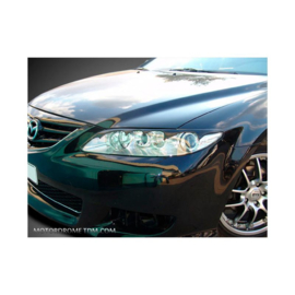 Koplampspoilers passend voor Mazda 6 2002-2007 (ABS)