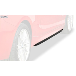 Sideskirts 'Slim' passend voor BMW 2-Serie F22/F23 Coupe/Cabrio 2013- incl. M-Sport (ABS zwart glanzend)