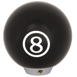 Universele pookknop 8-ball - Zwart